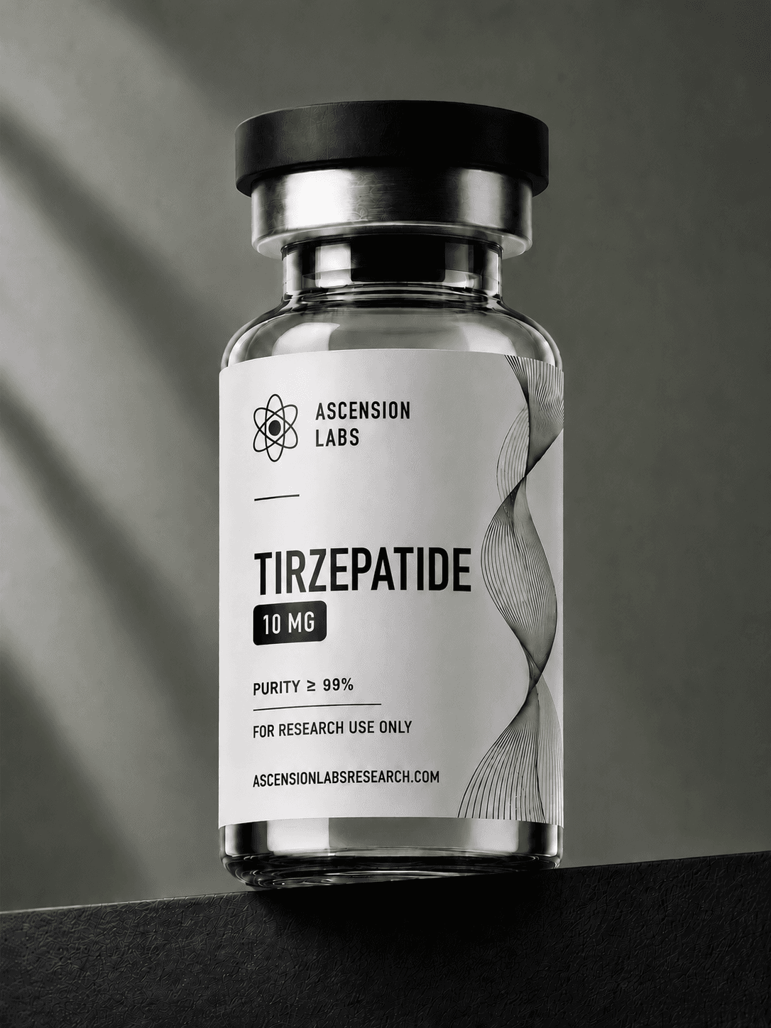 Tirzepatide 10mg Research Peptide Vial