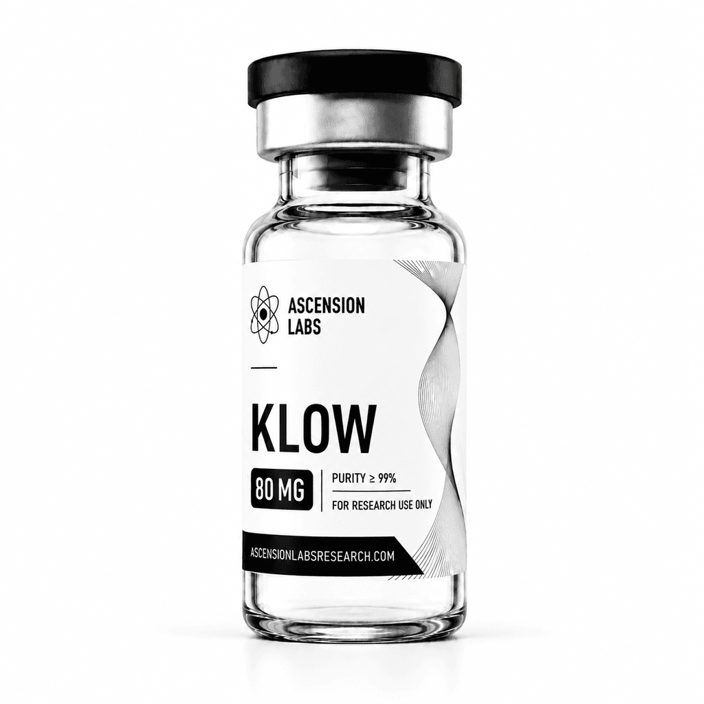 KLOW 80mg Research Peptide Vial - Ascension Labs