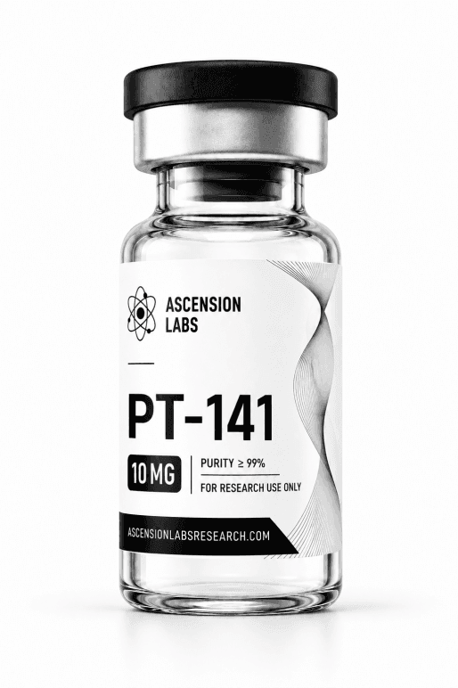 PT-141 10mg Research Peptide Vial - Ascension Labs