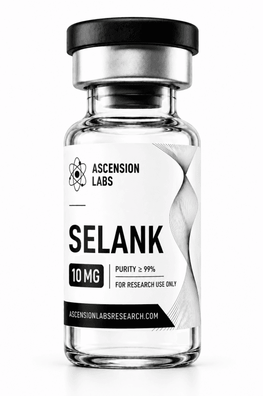 Selank 10mg Research Peptide Vial - Ascension Labs