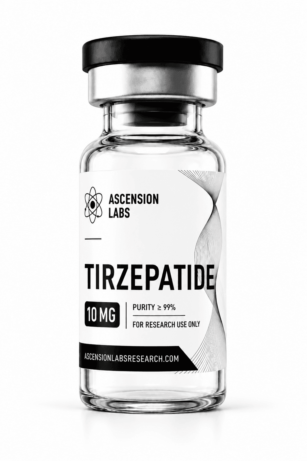 Tirzepatide 10mg Research Peptide Vial