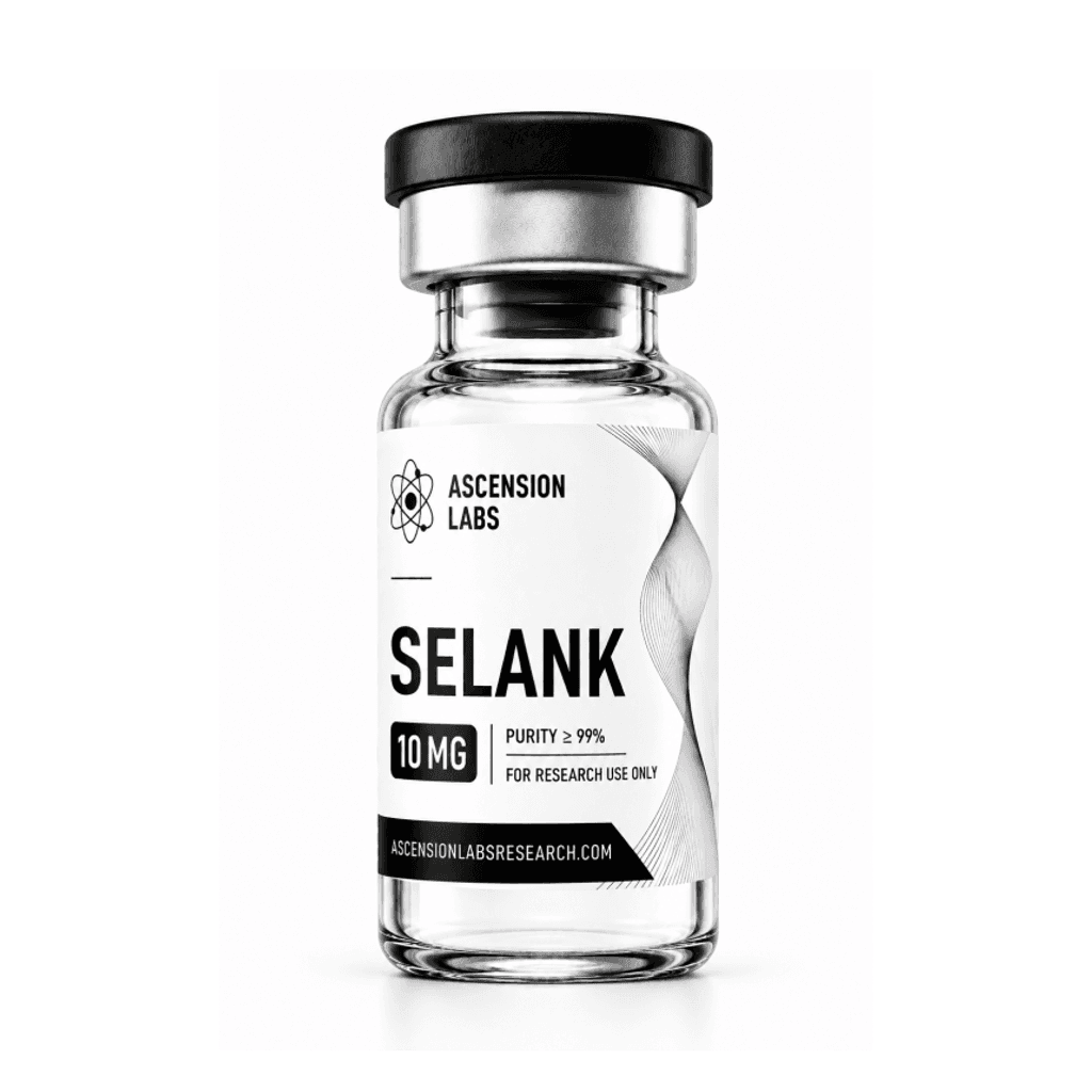 Selank 10mg Research Peptide Vial - Ascension Labs