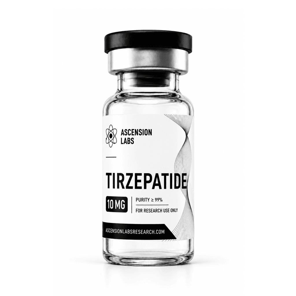 Tirzepatide 10mg Research Peptide Vial - Ascension Labs